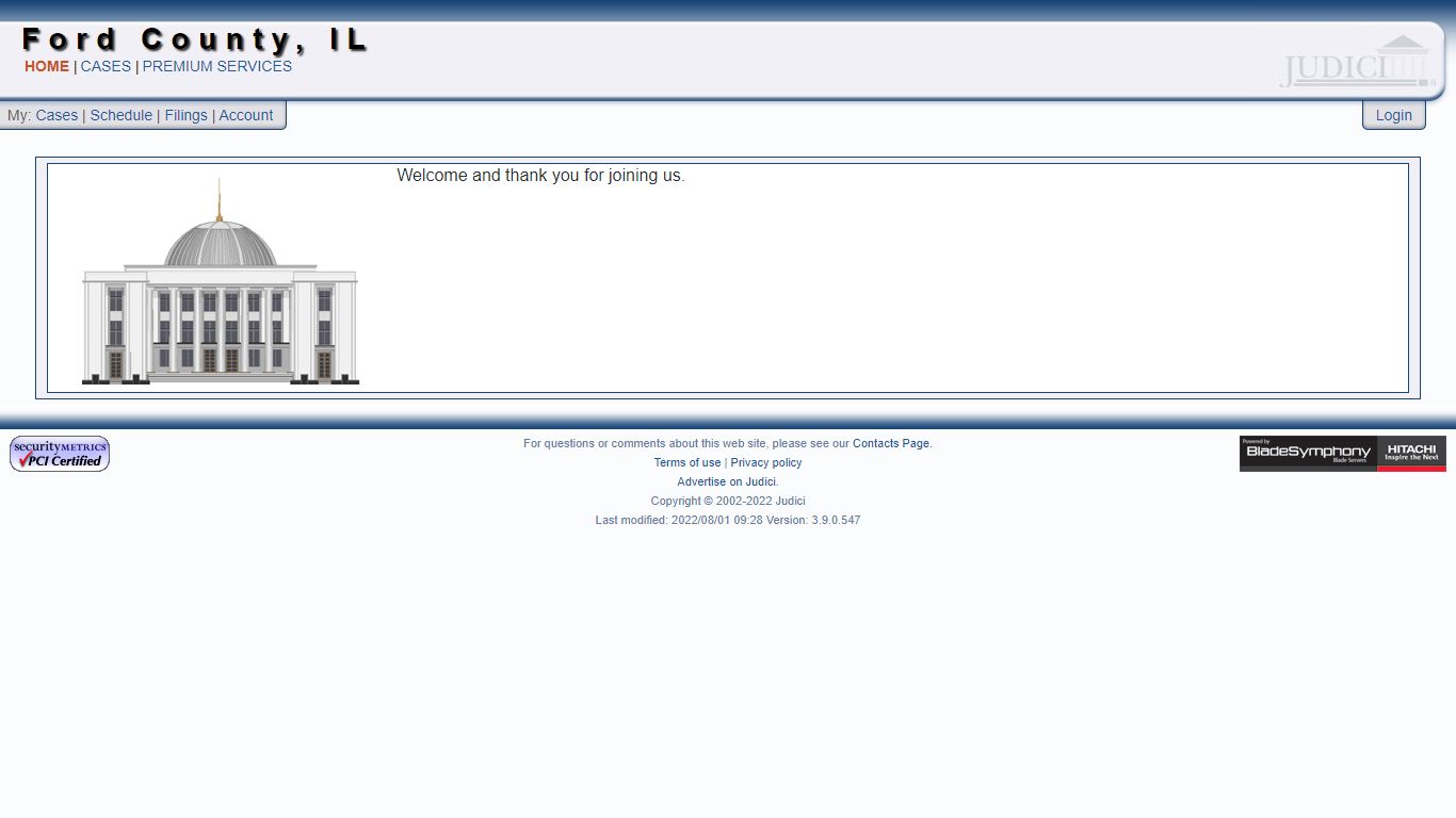 Ford County, IL Welcome Page - Judici